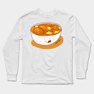 A bowl of chicken curry Long Sleeve T-Shirt